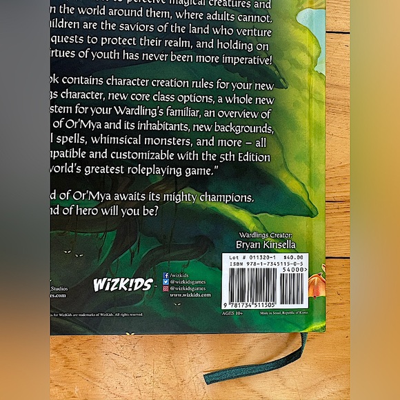 WARDLINGS Campaign Guide Renegade Game Studios WizKids 5E Compatible RPG - Picture 10 of 11